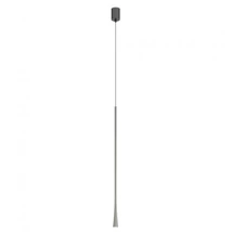 REDO ITO függeszték, fém, fekete, nikkel, LED, 3000K, 6.2W, 495lm - 01-4123