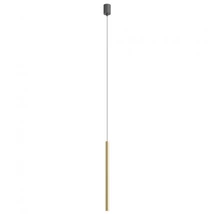 REDO KANJI függeszték, fém, fekete, arany, LED, 3000K, 6.2W, 495lm - 01-4145