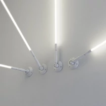 REDO FREEDOM 360 lineáris világítási rendszer, fém, szövet, fehér, LED, 3000K, 90W, 3300lm, IP65 - 01-4172