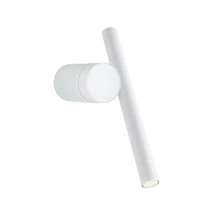 REDO PRAXI fali lámpa, fém, fehér, LED, 2700K, 8.3W, 498lm - 01-4265