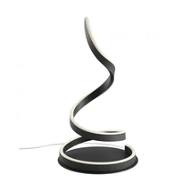 REDO SCROLL asztali lámpa, fém, fekete, LED, 3000K-4000K-6000K, 19W, 1050lm - 01-4280
