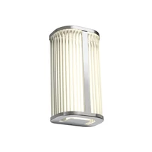 Redo RIGO fali lámpa fém, üveg, króm, áttetsző, LED, 12W, 1050lm, 3000K-4000K, IP44 - 01-4312