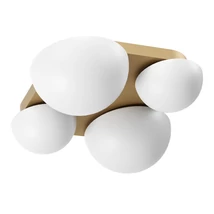 Redo LUMIEN mennyezeti lámpa fém, üveg, arany, fehér, LED, 26W, 1299lm, 2700K-3000K - 01-4332