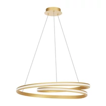 Redo TORSION függeszték fém, arany, LED, 60W, 5712lm, 2700K-3000K-4000K - 01-4364