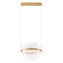 Redo ATLAS függeszték fém, akril, arany, áttetsző, LED, 34W, 2407lm, 3000K - 01-4374