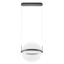 Redo ATLAS függeszték fém, akril, fekete, áttetsző, LED, 34W, 2407lm, 3000K - 01-4375
