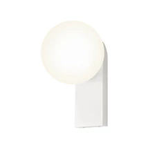 Redo OPALE fali lámpa fém, üveg, fehér, opál, LED, 9.5W, 995lm, 3000K, IP44 - 01-4378