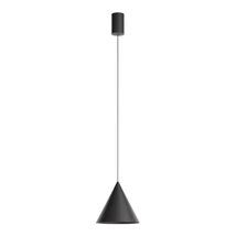 Redo KONOS függeszték fém, fekete, LED, 10W, 522lm, 3000K - 01-4416