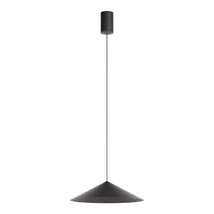 Redo KONOS függeszték fém, fekete, LED, 10W, 550lm, 3000K - 01-4424