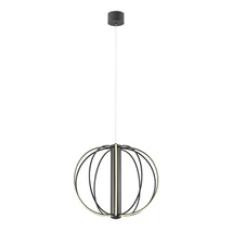 Redo MOSS függeszték fém, fekete, LED, 41W, 2721lm, 3000K - 01-4430