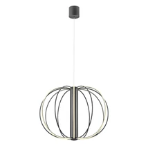 Redo MOSS függeszték fém, fekete, LED, 72W, 4649lm, 3000K - 01-4433