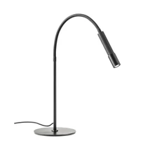 Redo DRILL asztali lámpa fém, fekete, LED, 8W, 490lm, 2700K - 01-4455