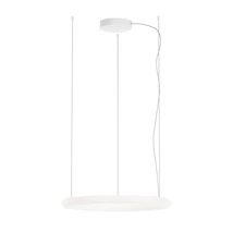 Redo HALLEY függeszték fém, fehér, LED, 40W, 3565lm, 2700K-3000K-4000K, IP40 - 01-4456