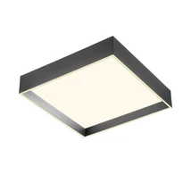 Redo HOVER mennyezeti lámpa fém, műanyag, fekete, fehér, LED, 30W+10W, 2894lm, 2700K+3000K+4000K - 01-4470