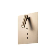 Redo ZEN fali lámpa fém, bronz, LED, 16W+3W, 860lm+135lm, 3000K - 01-4476