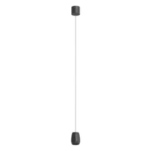 Redo CRISP függeszték fém, fekete, LED, 10.5W, 562lm, 2700K-3000K - 01-4496