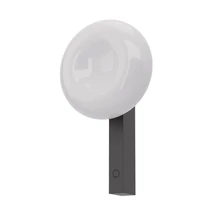 Redo ETHOS fali lámpa fém, üveg, fekete, opál, LED, 9W, 668lm, 2700K-3000K - 01-4561