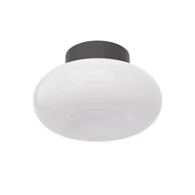 Redo ETHOS mennyezeti lámpa fém, üveg, fekete, opál, LED, 9W, 668lm, 2700K-3000K - 01-4563