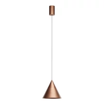 Redo KONOS függeszték fém, réz, LED, 10W, 522lm, 3000K - 01-4600