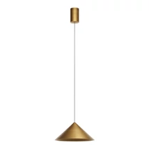 Redo KONOS függeszték fém, sárgaréz, LED, 10W, 562lm, 3000K - 01-4607