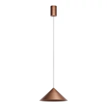 Redo KONOS függeszték fém, réz, LED, 10W, 562lm, 3000K - 01-4608