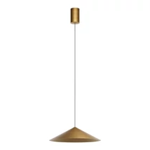 Redo KONOS függeszték fém, sárgaréz, LED, 10W, 529lm, 2700K - 01-4612