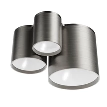 Redo HERA mennyezeti lámpa fém, műanyag, nikkel, fehér, LED, 31W, 1766lm, 2700K-3000K - 01-4706