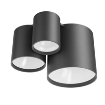 Redo HERA mennyezeti lámpa fém, műanyag, fekete, fehér, LED, 31W, 1766lm, 2700K-3000K - 01-4707