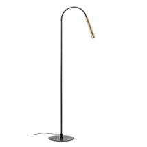 Redo DRILL állólámpa fém, bronz, fekete, LED, 8W, 490lm, 2700K - 01-4722