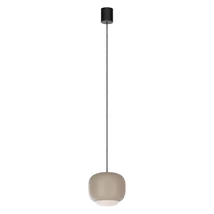 Redo DUBBO függeszték fém, műanyag, rózsaszín, opál, LED, 12W, 1358lm, 2700K-3000K-4000K - 01-4786