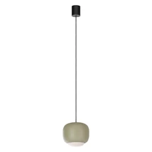 Redo DUBBO függeszték fém, műanyag, zöld, opál, LED, 12W, 1358lm, 2700K-3000K-4000K - 01-4787