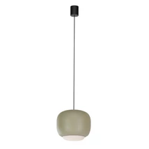 Redo DUBBO függeszték fém, műanyag, zöld, opál, LED, 21W, 2372lm, 2700K-3000K-4000K - 01-4795