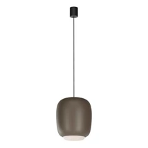 Redo DUBBO függeszték fém, műanyag, barna, opál, LED, 21W, 2372lm, 2700K-3000K-4000K - 01-4800