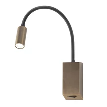 Redo HELLO fali lámpa fém, bronz, LED, 3W, 240lm, 3000K - 01-4802
