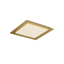 Redo TATAMI mennyezeti lámpa fém, akril, arany, fehér, LED, 50W, 3850lm, 3000K-4000K-6500K - 05-1002