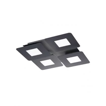 Redo QUANT mennyezeti lámpa fém, fekete, LED, 47W, 3226lm, 3000K-4000K - 05-1005