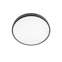 Redo KNOB mennyezeti lámpa fém, akril, fekete, opál, LED, 36W, 2180lm, 3000K-6500K - 05-933