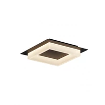 Redo PERIMETRO mennyezeti lámpa fém, akril, fekete, fehér, LED, 28W, 1655lm, 3000K-4000K-6500K - 05-973