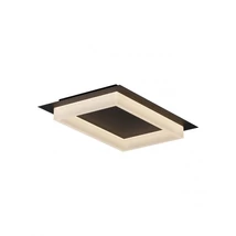 Redo PERIMETRO mennyezeti lámpa fém, akril, fekete, fehér, LED, 36W, 2155lm, 3000K-4000K-6500K - 05-976