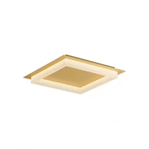 Redo PERIMETRO mennyezeti lámpa fém, akril, arany, fehér, LED, 40W, 2650lm, 3000K-4000K-6500K - 05-978