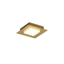 Redo TATAMI mennyezeti lámpa fém, akril, arany, fehér, LED, 16W, 986lm, 3000K-4000K-6500K - 05-987