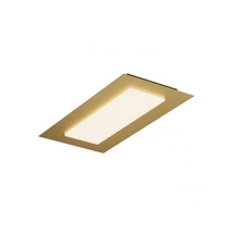 Redo TATAMI mennyezeti lámpa fém, akril, arany, fehér, LED, 40W, 2720lm, 3000K-4000K-6500K - 05-999