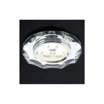 Redo CR beépíthető szpot fém, üveg, alumínium, áttetsző, LED, 3x 1W, 248lm, 4000K - 70311