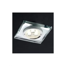 Redo CR beépíthető szpot fém, üveg, alumínium, áttetsző, LED, 3x 1W, 248lm, 4000K - 70313