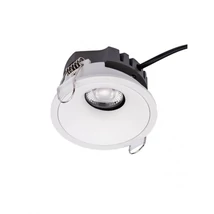 Redo MT beépíthető szpot fém, műanyag, fekete, fehér, LED, 7W, 429lm, 4000K - 70406