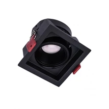 Redo MT beépíthető szpot fém, műanyag, fekete, LED, 12W, 860lm, 3000K - 70415