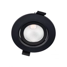 Redo PT beépíthető szpot műanyag, fekete, LED, 6.5W, 580lm, 4000K - 70425