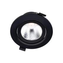 Redo PT beépíthető szpot műanyag, fekete, LED, 10W, 870lm, 3000K - 70430