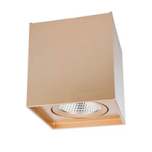 Redo PC mennyezeti lámpa műanyag, arany, LED, 10W, 850lm, 3000K - 70440
