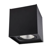 Redo PC mennyezeti lámpa műanyag, fekete, LED, 10W, 900lm, 4000K - 70443
